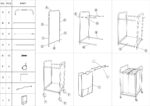 Rolling Laundry Hamper 2 Bags