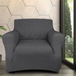 Stretch Armchair dark grey