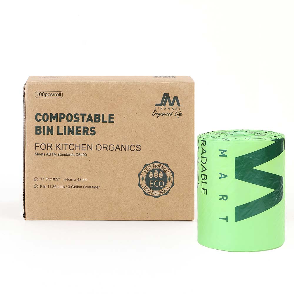Biodegradable bin liners – 100 bags