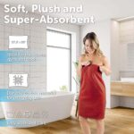 Soft Bath Towels Ultra Absorbent 100% Cotton Eco-Friendly Set 600 GSM