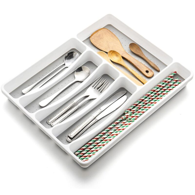 Silverware Organizer Tray 5-Compartments