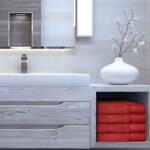 Soft Bath Towels Ultra Absorbent 100% Cotton Eco-Friendly Set 600 GSM