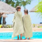 Soft Bath Towels Ultra Absorbent 100% Cotton Eco-Friendly Set 600 GSM