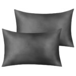 Two pillowcases space grey