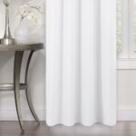 Blackout Lined Curtains White