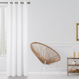 Blackout Lined Curtains White