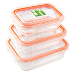 Glass Food Storage Containers – Rectangle