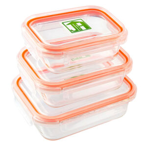 Glass Food Storage Containers – Rectangle